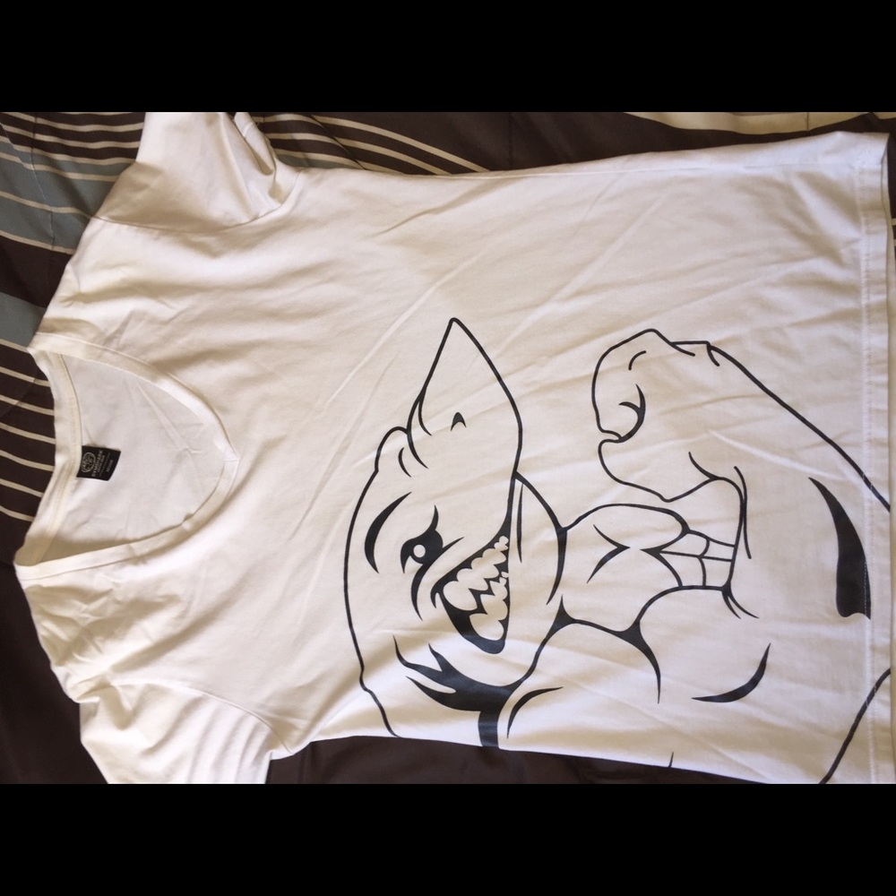 Gymshark classic stretchy fit v neck t shirt white